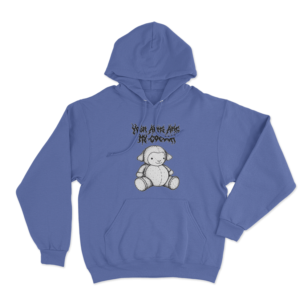 Lamb Unisex Hoodie Blue Lamb Unisex Hoodie Blue