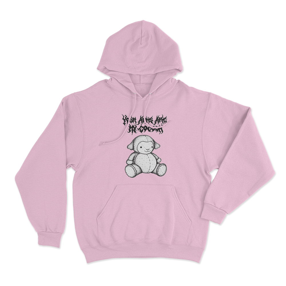 Lamb Unisex Hoodie Pink Lamb Unisex Hoodie Pink