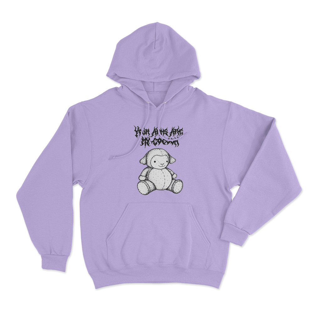Lamb Unisex Hoodie Purple Lamb Unisex Hoodie Purple