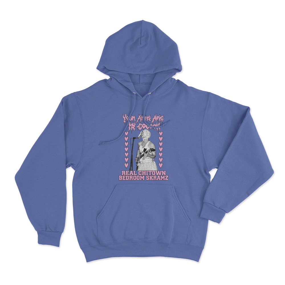 Real Skramz Unisex Hoodie Blue Real Skramz Unisex Hoodie Blue
