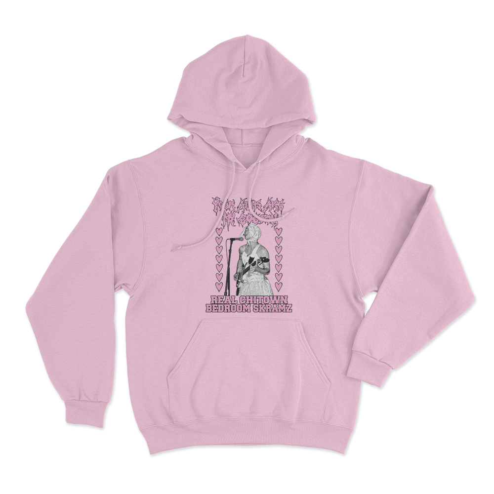 Real Skramz Unisex Hoodie Pink Real Skramz Unisex Hoodie Pink