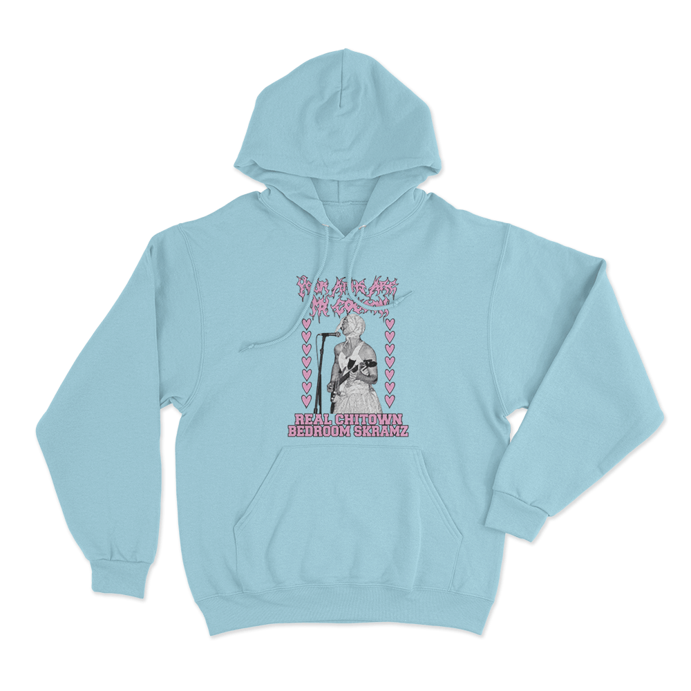 Real Skramz Unisex Hoodie Sky Blue Real Skramz Unisex Hoodie Sky Blue