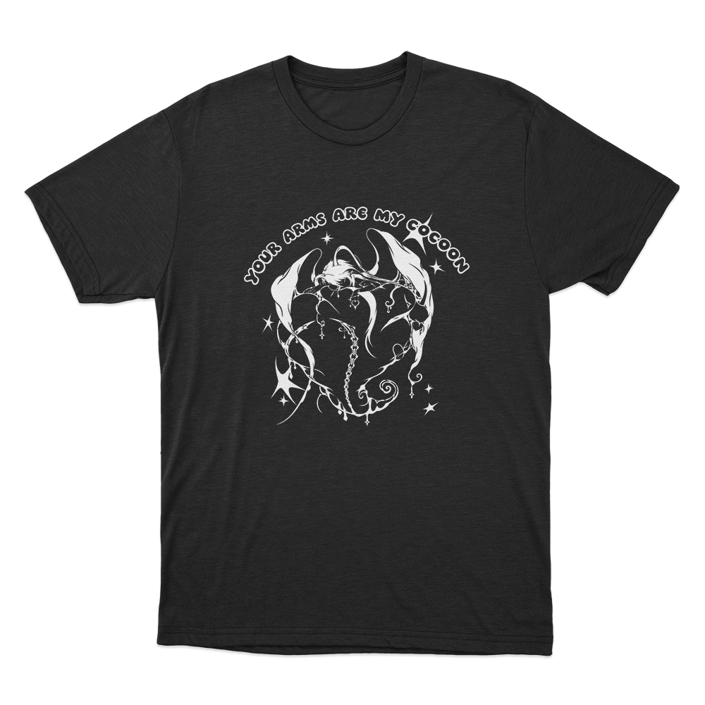 Your Arms Are My Cocoon Angel Unisex T Shirt Black Your Arms Are My Cocoon Angel Unisex T Shirt Black