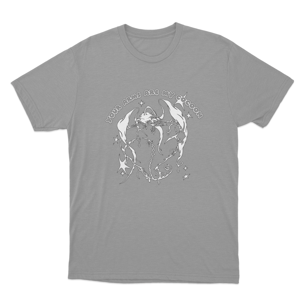 Your Arms Are My Cocoon Angel Unisex T Shirt Grey Your Arms Are My Cocoon Angel Unisex T Shirt Grey