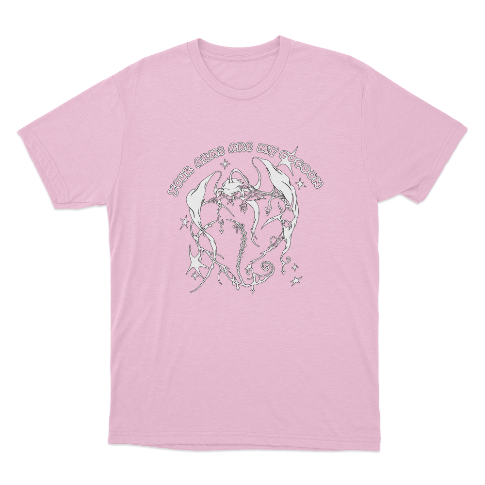 Your Arms Are My Cocoon Angel Unisex T Shirt Pink Your Arms Are My Cocoon Angel Unisex T Shirt Pink