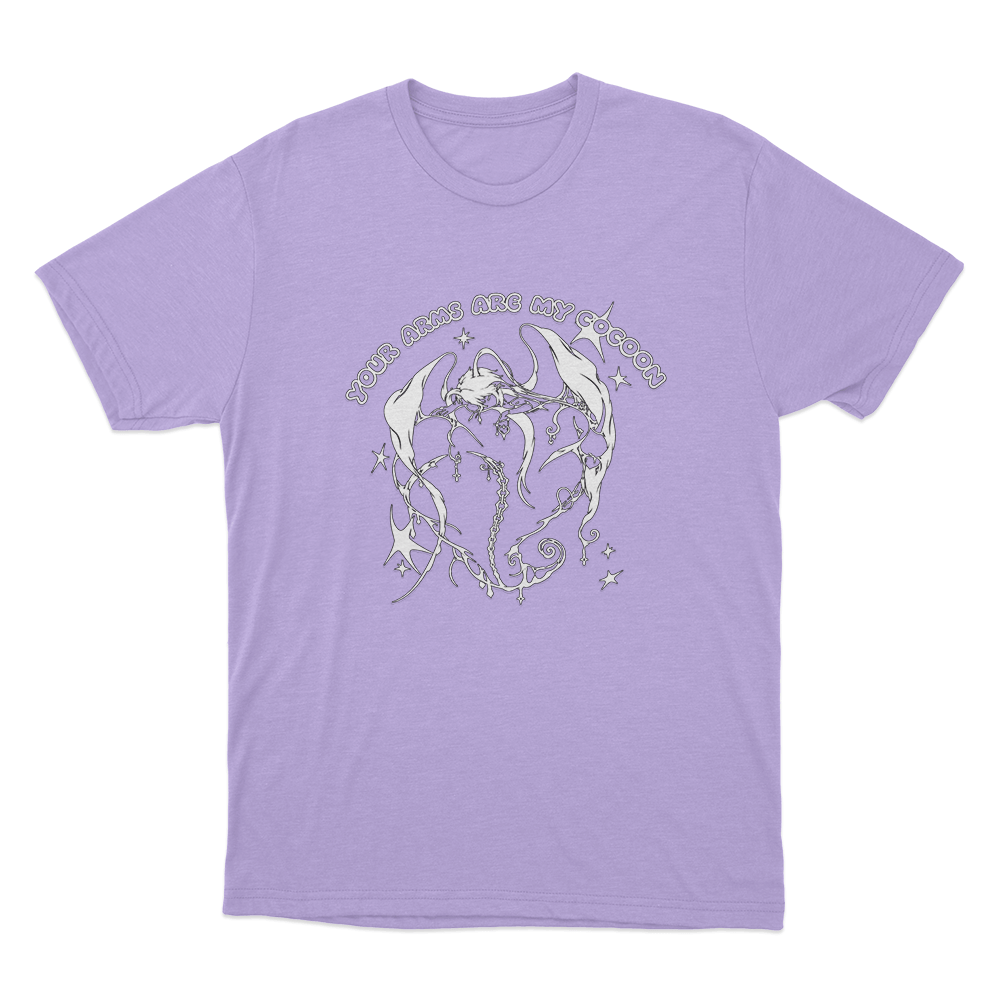 Your Arms Are My Cocoon Angel Unisex T Shirt Purple Your Arms Are My Cocoon Angel Unisex T Shirt Purple