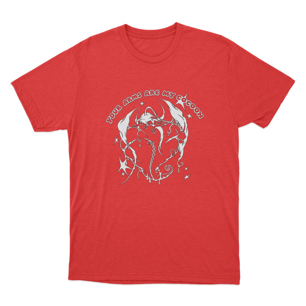 Your Arms Are My Cocoon Angel Unisex T Shirt Red Your Arms Are My Cocoon Angel Unisex T Shirt Red