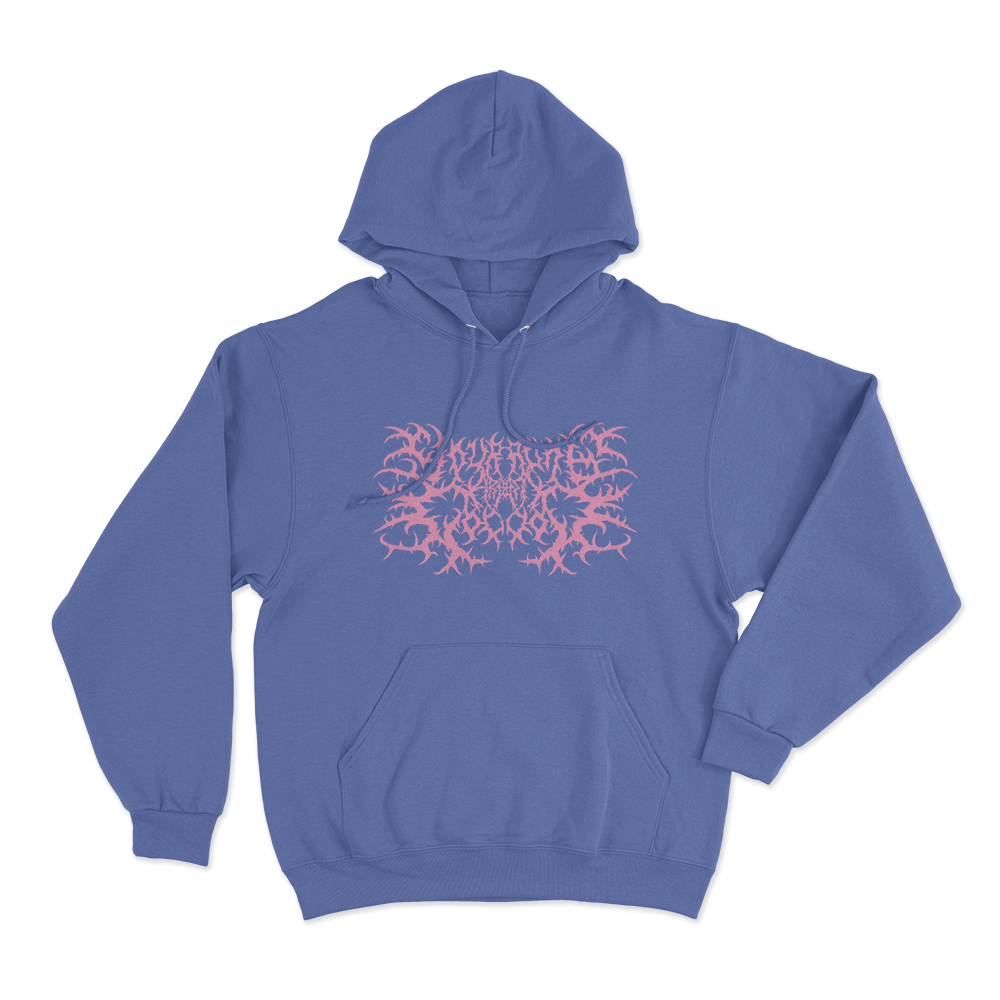 Your Arms Are My Cocoon Thorn Logo Unisex Hoodie Blue Your Arms Are My Cocoon Thorn Logo Unisex Hoodie Blue