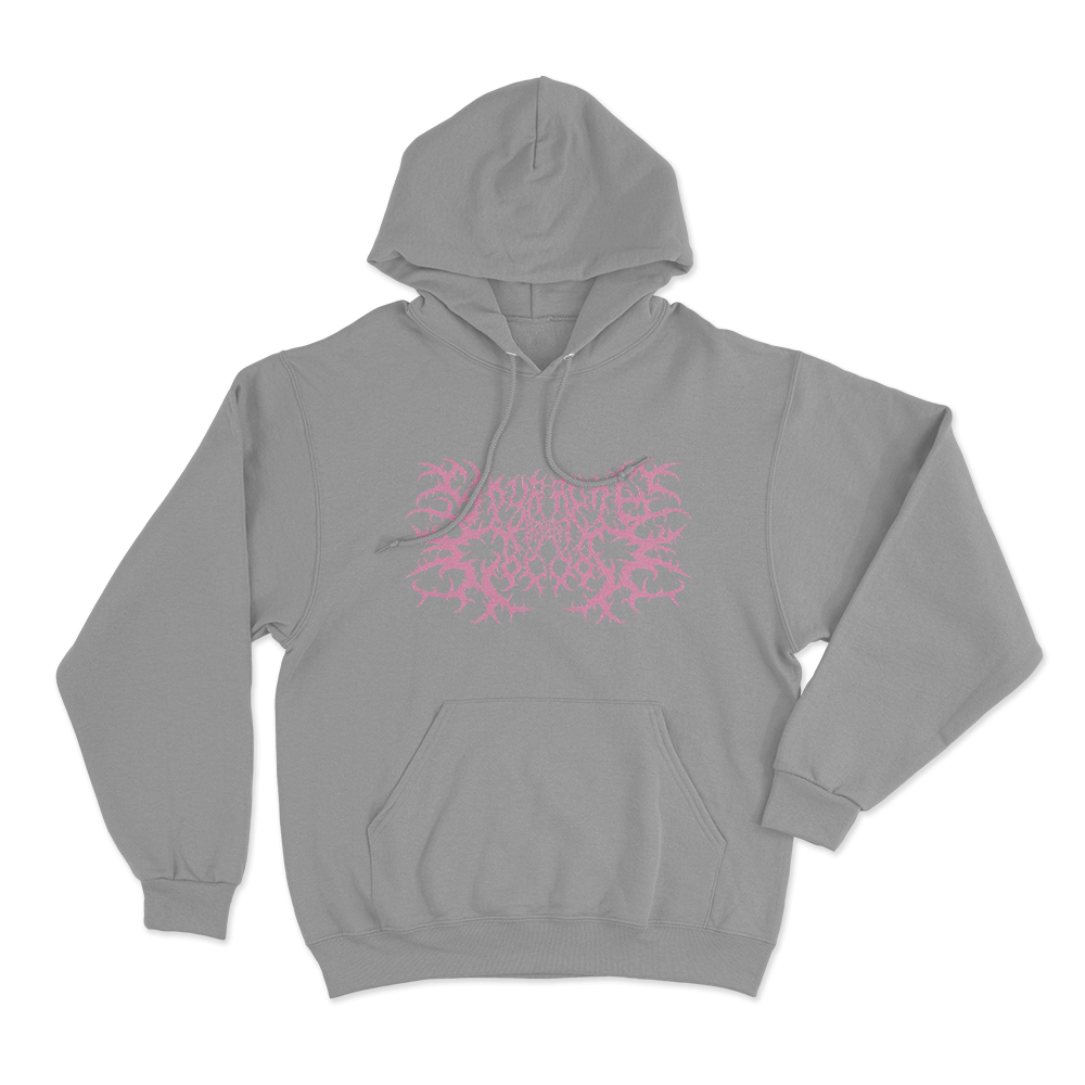 Your Arms Are My Cocoon Thorn Logo Unisex Hoodie Grey Your Arms Are My Cocoon Thorn Logo Unisex Hoodie Grey